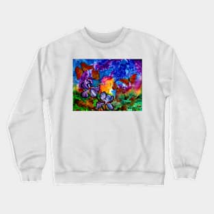 Monarchs at Sunset Crewneck Sweatshirt